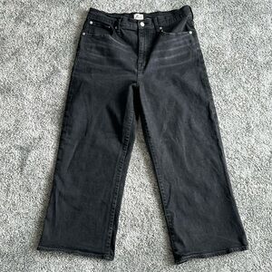 J Crew Slim Wide Leg Jeans